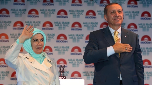 Cumhurbaşkanı Adayı ve Başbakan Erdoğan Erbaa'da