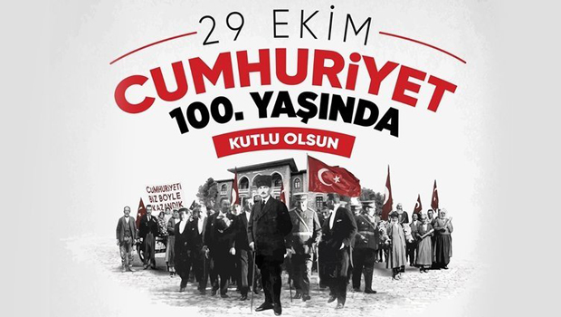 CUMHURİYETİMİZİN 100.YILI KUTLU OLSUN