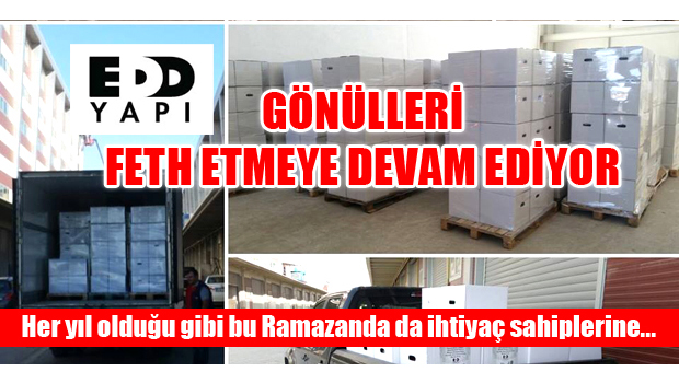 EDD Yapı Bu Yılda Gönülleri Feth Etti