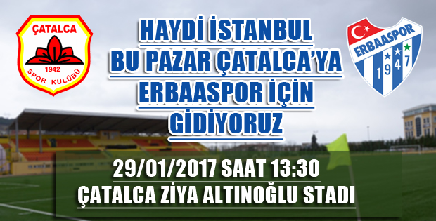 ERBAASPOR BU PAZAR ÇATALCA'DA