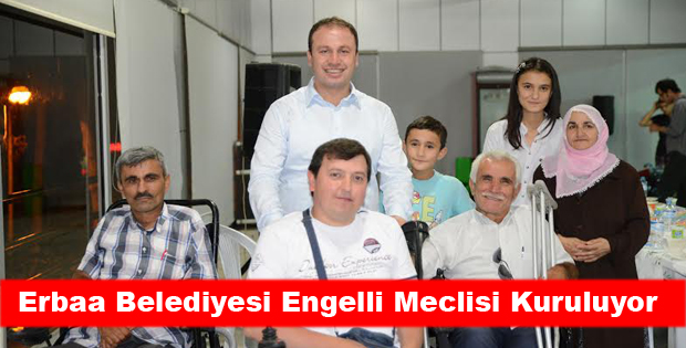 Erbaa Belediyesi Engelli Meclisi Kuruluyor