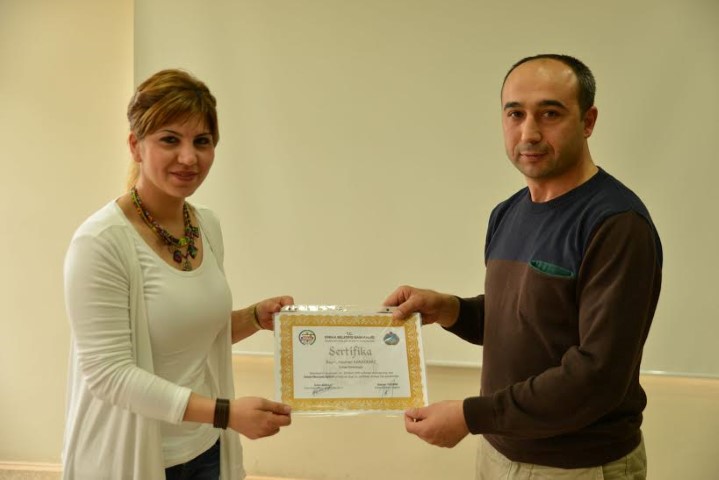 Erbaa Belediyesinden Eğitim Sertifikası