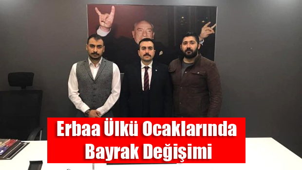 Erbaa Ülkü Ocakları Yeni Başkanı Zafer GÜREL