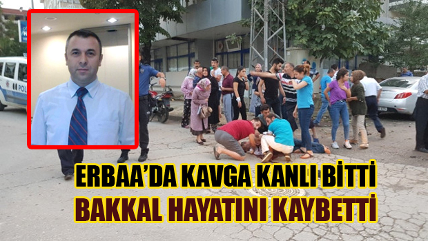 Erbaa'da Bıçaklı Kavga: 1 Ölü