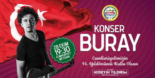 Erbaa'da Cumhuriyet Bayramı Konseri