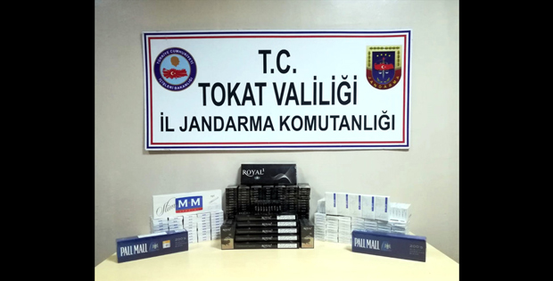 Erbaa'da Kaçak Sigara Operasyonu