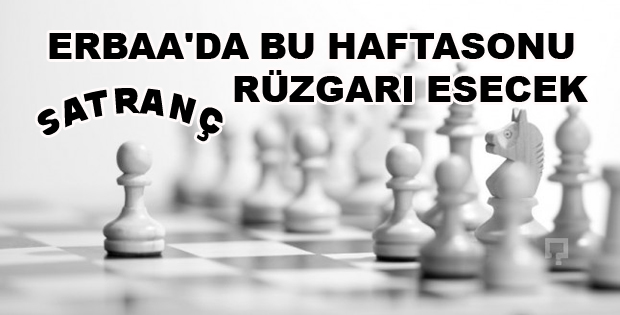 Erbaa’da Satranç Turnuvasına Yoğun İlgi