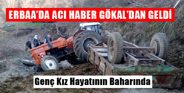 Erbaa'da Traktör Kazası: 1 Ölü