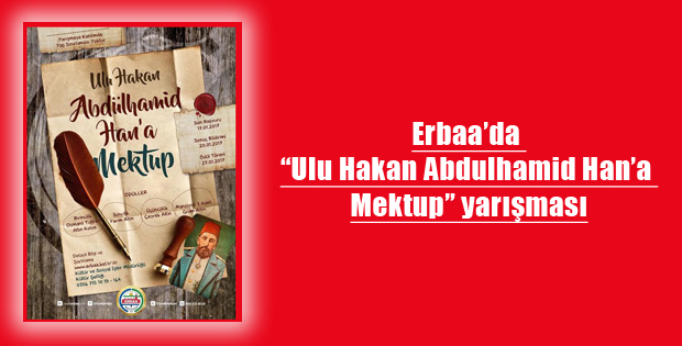 Erbaa'dan Abdulhamid Han’a Mektup VAR