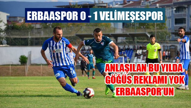 Erbaaspor 0 - 1 Ergene Velimeşespor
