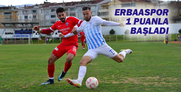 Erbaaspor- Çanakkale Dardanelspor: 0-0