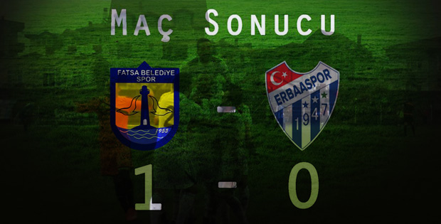 Fatsa Belediyespor-Erbaaspor Maç Sonucu