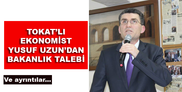 Hemşehrimiz Yusuf Uzun'dan Bakanlık Dilekçesi