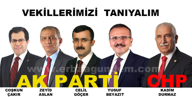 TOKAT MİLLETVEKİLLERİ ÖZGEÇMİŞLERİ