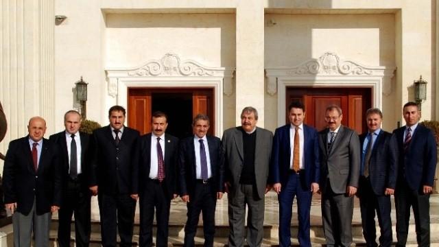 Tokat Belediye Başkanı Eroğlu, Konukoğlu'nu Ziyaret Etti