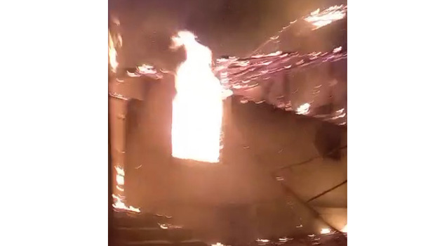 Tokat'ta ev yangını