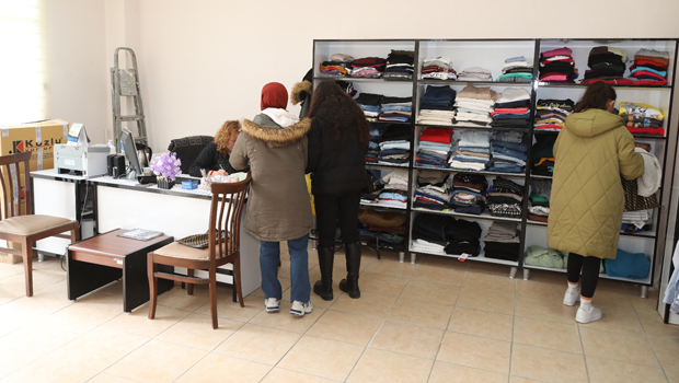 Tokat'ta, üniversite öğrencilerine 'Butik' mağazası