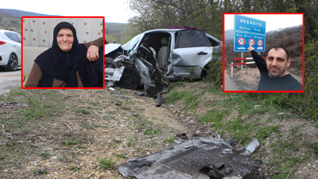 Tokat'taki kazada annenin ardından sürücü oğul da öldü