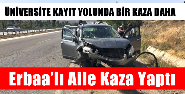 Üniversite Kayıt Yolunda Kaza