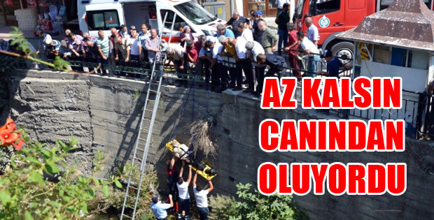 YASLANDIĞI KORKULUK CANINDAN EDECEKTİ