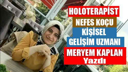  HOLOTERAPİ NEDİR?  HOLOTERAPİST MERYEM KAPLAN BİLGİLENDİRİYOR