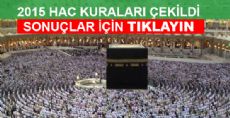 2015 HAC KURALARI SONUÇLARI