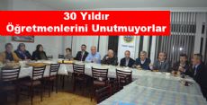 Alıcı ve Arkadaşları 30 Yıldır Öğretmenlerini Unutmuyorlar.