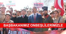 BAŞBAKAN DAVUTOĞLU TOKAT'LI ONBEŞLİLERLE 