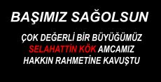 BAŞIMIZ SAĞOLSUN 