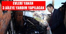 Başkan Eroğlu Yangın Yerinde