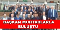 Başkan Yıldırım Muhtarlarla Buluştu