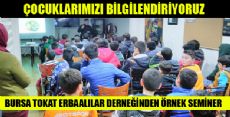 ÇOCUKLARIMIZI BİLGİLENDİRİYORUZ