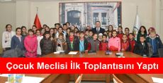 Çocuk Meclisi İlk Toplantısını Yaptı 