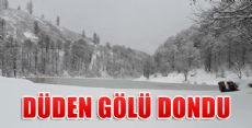 DÜDEN GÖLÜ DONDU