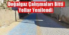 Doğalgaz Altyapısı Bitti Yollar Yenilendi