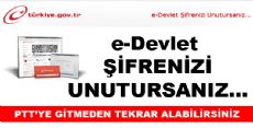 E-DEVLET ŞİFRENİZİ UNUTTUYSANIZ