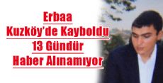 ENGELLİ GENÇ 13 GÜNDÜR KAYIP