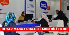 ERBAA BEYAZ MASA HALKIN DİLİ OLDU