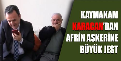 ERBAA KAYMAKAMINDAN AFRİN ASKERİNE SÖZ