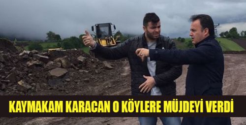 ERBAA KÖYLERİNE KAYMAKAM  KARACAN İMZASI