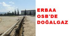 ERBAA OSB'DE DOĞALGAZ