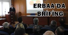 ERBAA'DA BRİFİNG