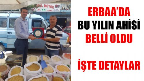 ERBAA'DA BU YILIN AHİSİ METİN KESKİN OLDU