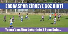 ERBAASPOR'A KARADENİZ HAVASI YARADI