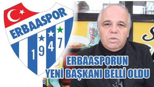 ERBAASPORUN YENİ BAŞKANI RAİF ÜNAL OLDU