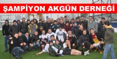 ERDEF FUTBOL TURNUVASINDA ŞAMPİYON BELLİ OLDU