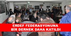 ERDEF'İN YENİ ÜYESİ