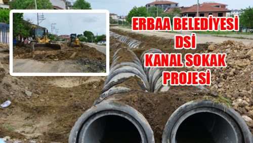 Erbaa Belediyesi DSİ KANAL SOKAK PROJESİNDE Sona Gelindi