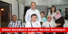 Erbaa Belediyesi Engelli Meclisi Kuruluyor