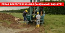 Erbaa Belediyesi Sondaj Çalışmaları Başladı